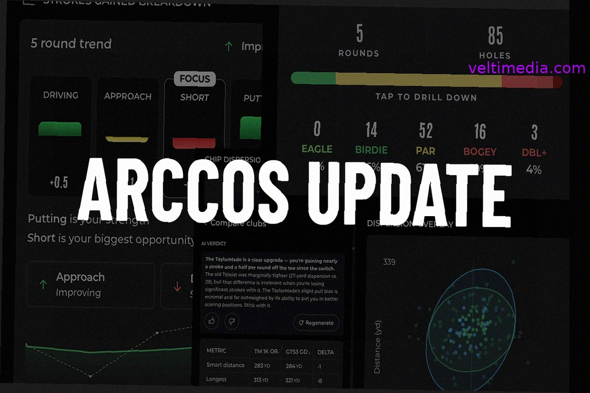 Arccos App Update Uncovers Wedge Performance Error