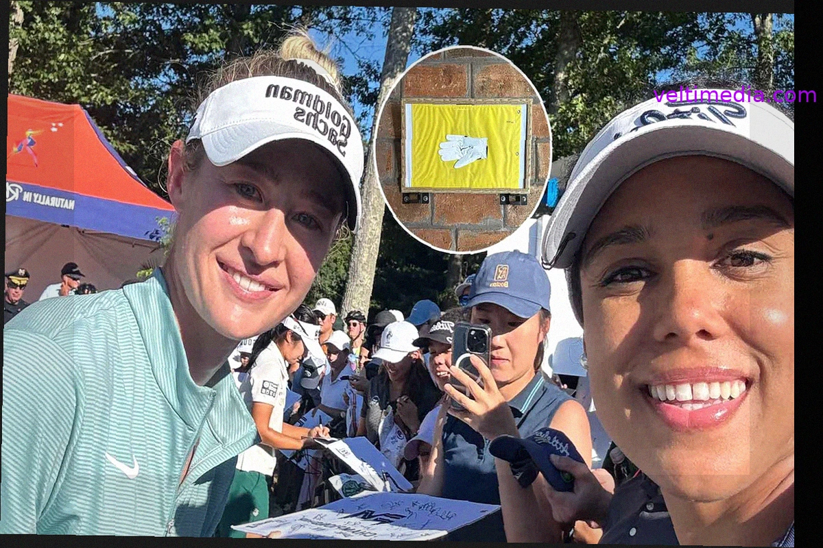 Signed Nelly Korda Glove Becomes Cherished Gift for Children on Another Continent