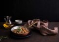 Add mystery to your pictures by using a black backdrop